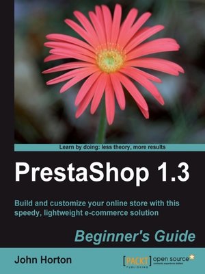 cover image of PrestaShop 1.3 Beginner's Guide